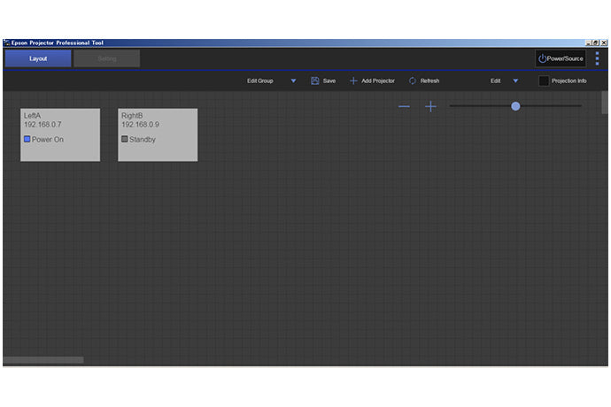 Software de herramientas profesionales para proyectores Epson