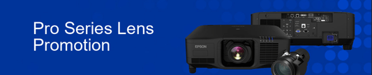 Free Epson Pro Series Lens with Qualifying Projector Purchase - Proven Projectors