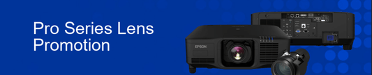 Free Epson Pro Series Lens with Qualifying Projector Purchase - Proven Projectors