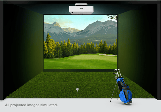 How Epson Laser Projectors Create Immersive Golf Simulators - Proven Projectors