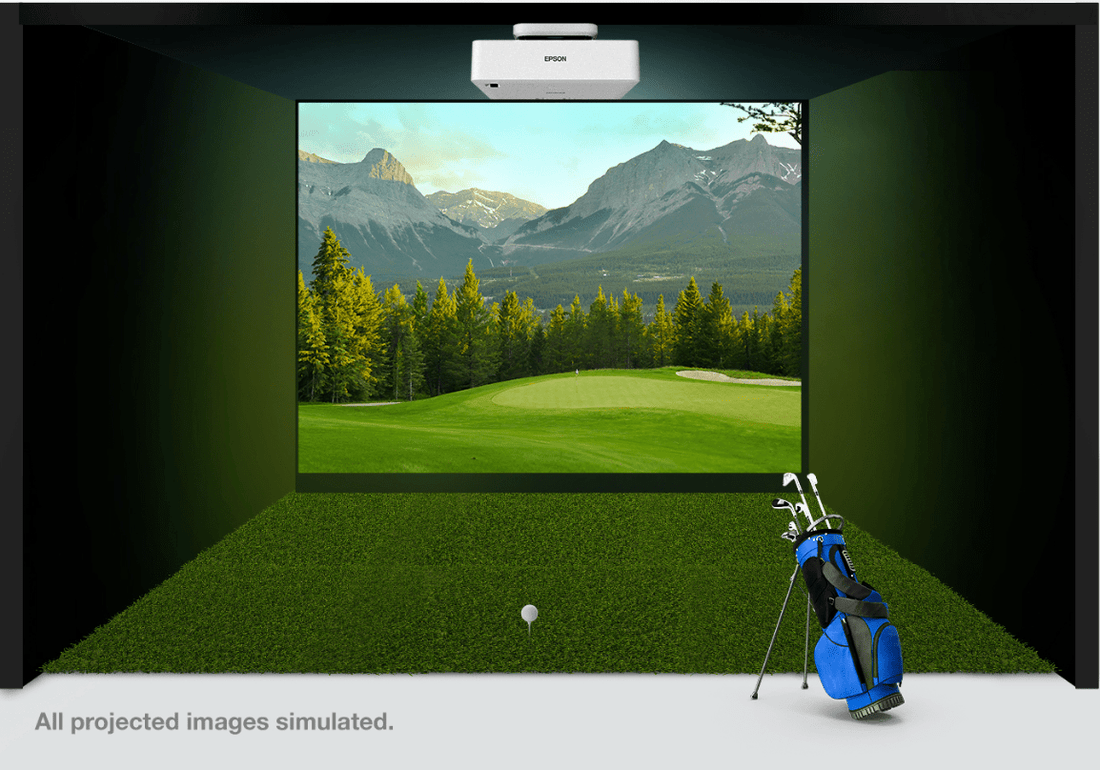 How Epson Laser Projectors Create Immersive Golf Simulators - Proven Projectors