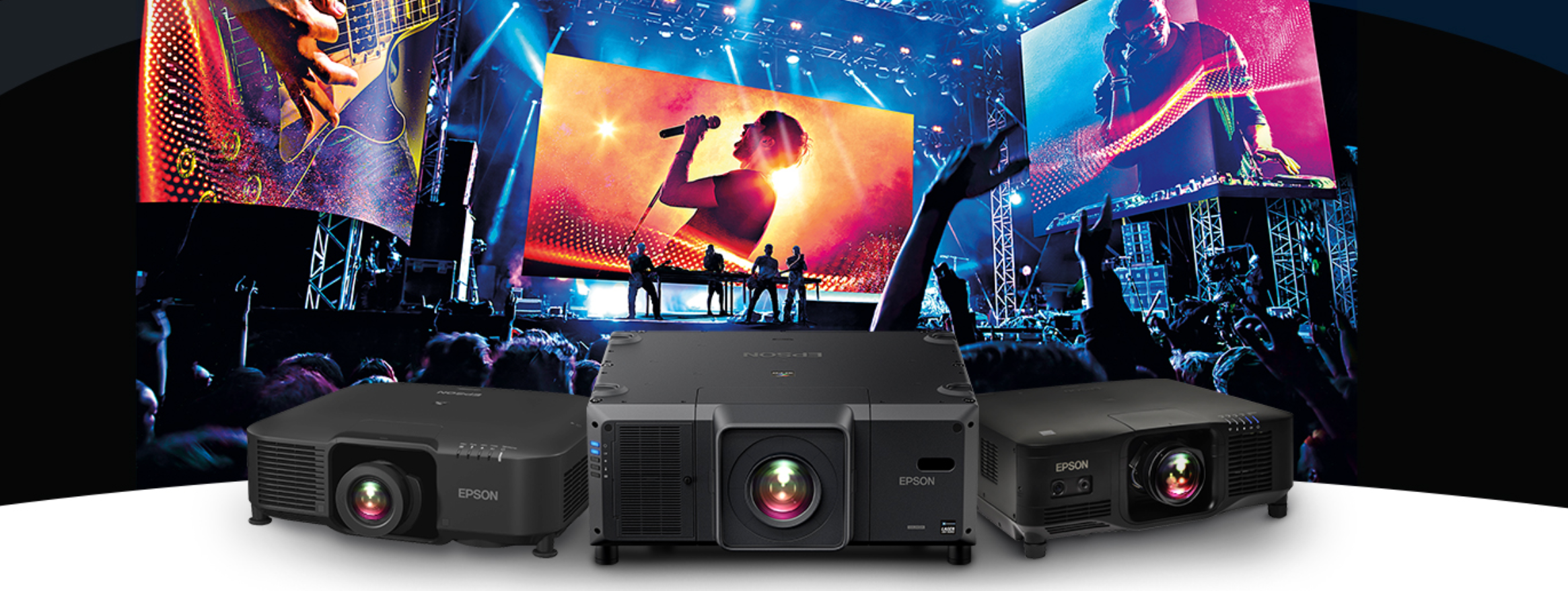 Image of Epson Large Venue Series projectors