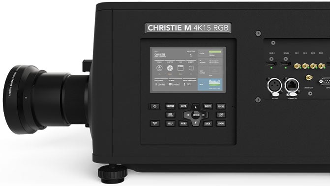 Christie M 4K RGB Series Laser Projectors - Proven Projectors