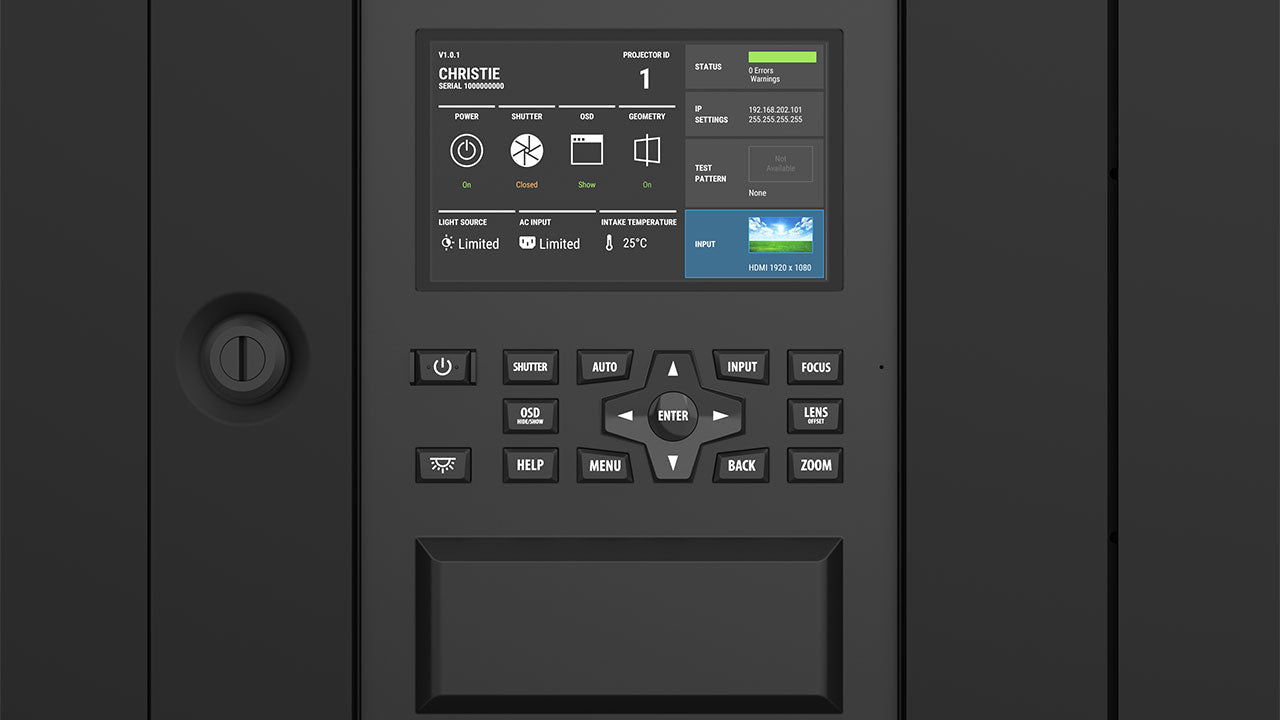 Christie Sapphire 4K40 - RGBH 40,950 - Lumen Laser 3DLP 4K Projector with RGB Pure Laser - Proven Projectors